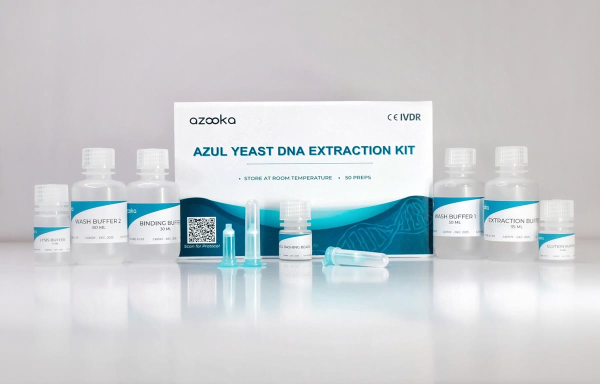 AZUL Yeast DNA Extraction Kit