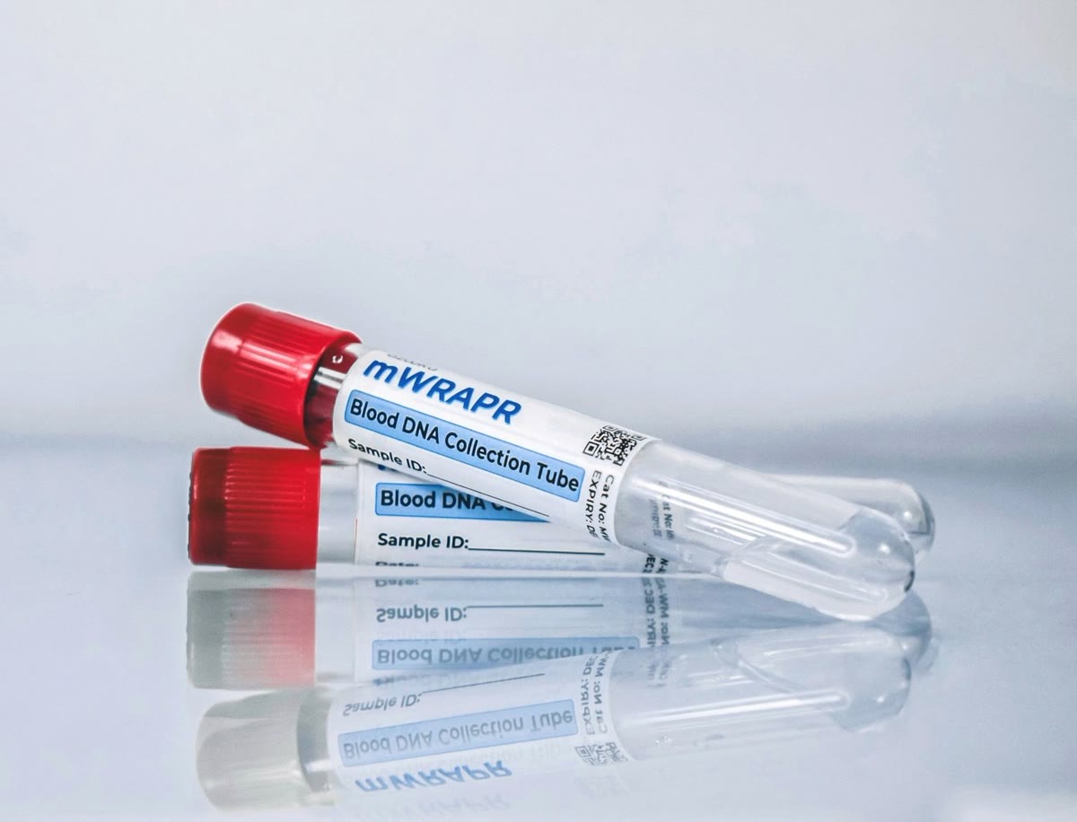 mWRAPR Blood DNA Collection Tubes